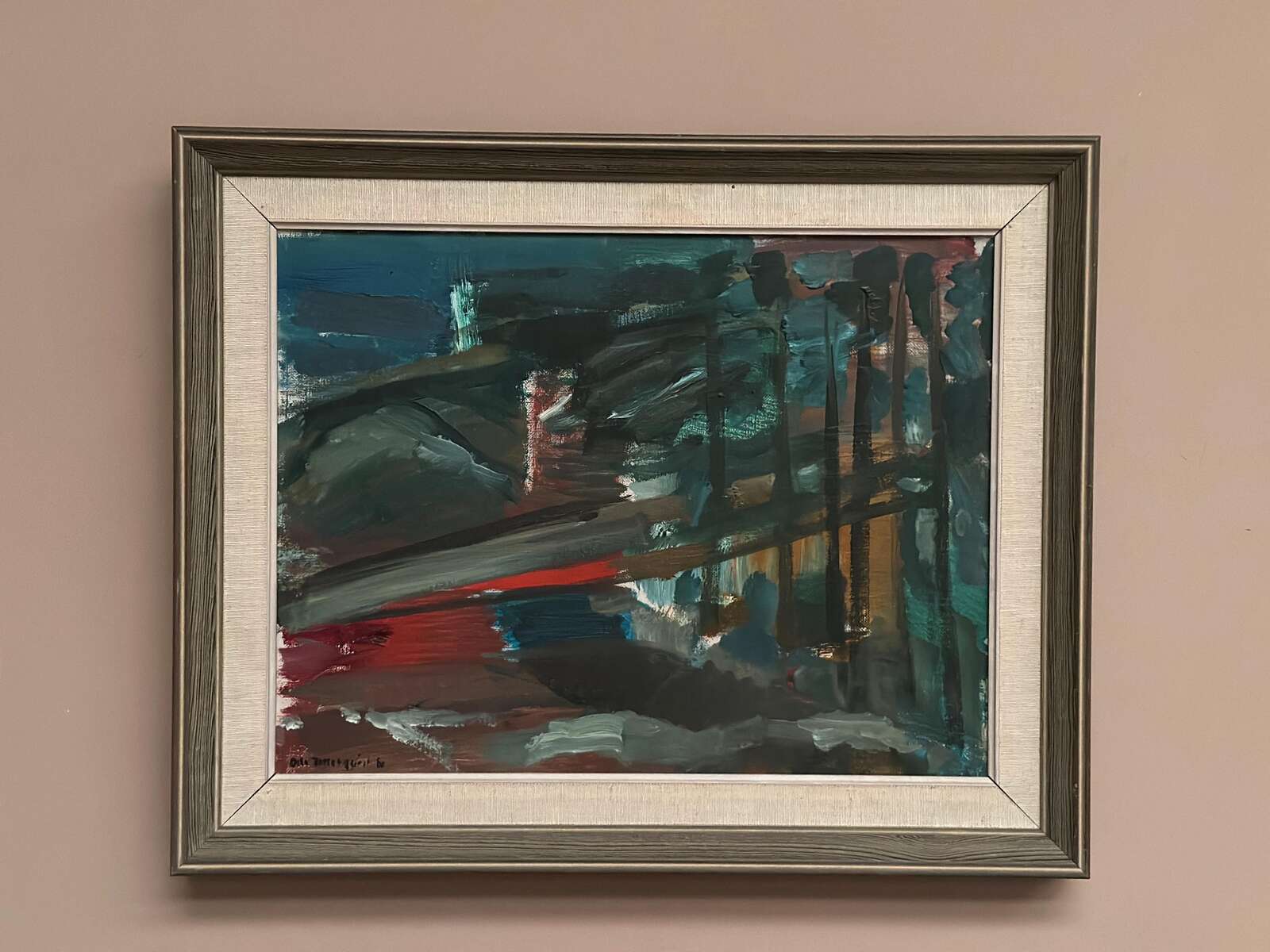 “Abstract Landscape” by Olle Zetterqvist