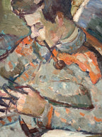 “Man Reading Book” by Rune Person