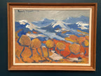 “Trees and Mountains” by Kenneth Sigvard