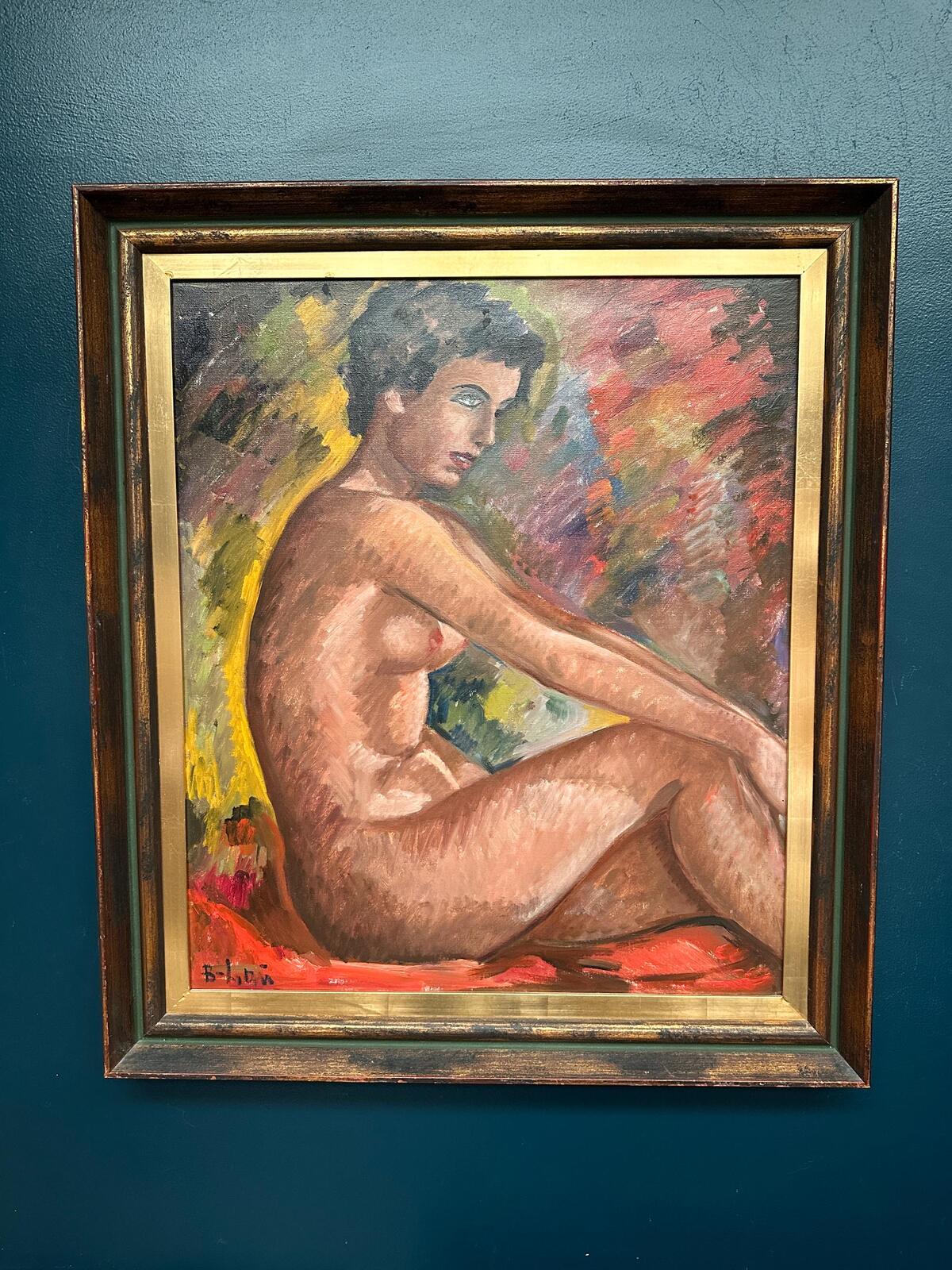 “Nude Study” by Bendt Lauritzen