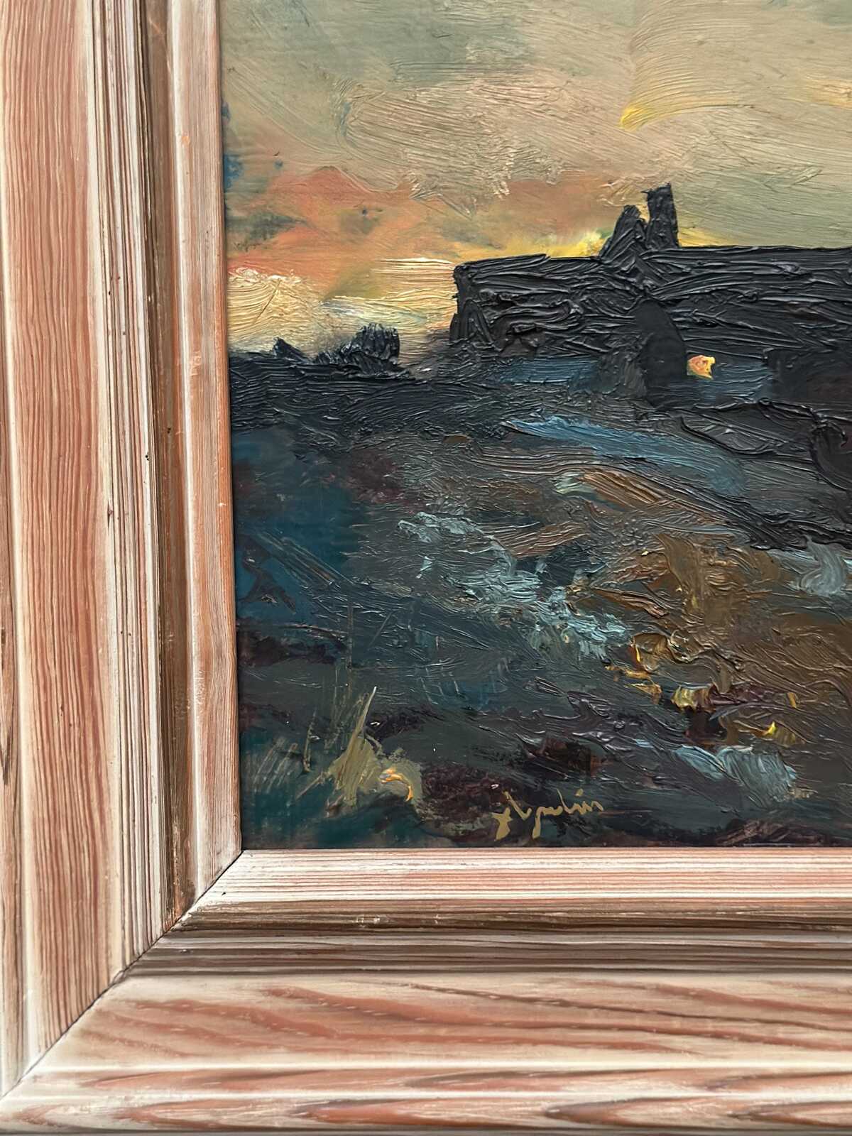 “Atmospheric Landscape” by Arne Aspelin (1911–1990)