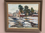 “Winter Landscape” by B. Lundqvist