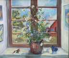 “Flowers by the Window” by Kaj Järpemark