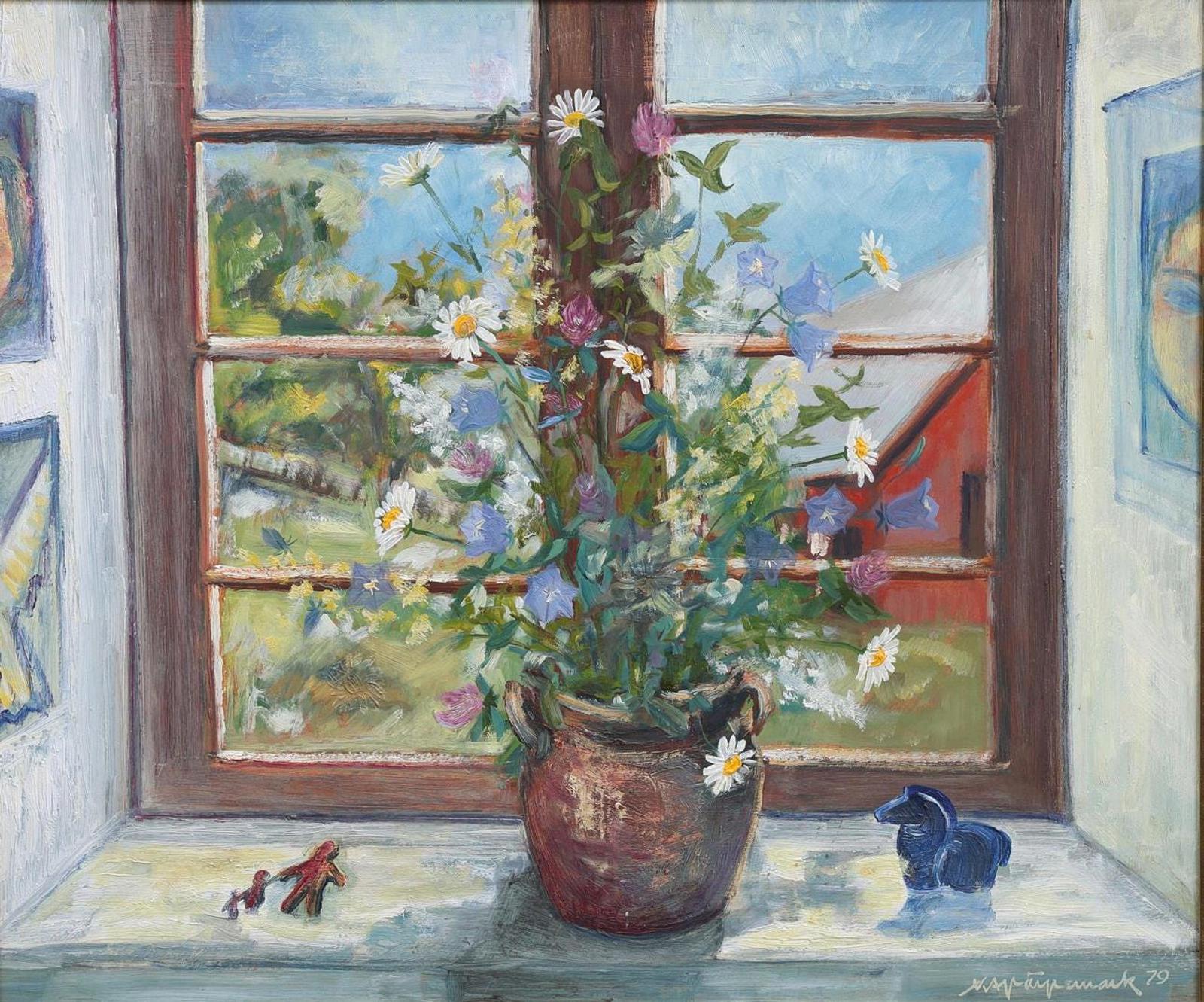 “Flowers by the Window” by Kaj Järpemark