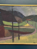 “Landscape” by Anna‑Stina Lorentze Nilstoft (1928–2017)
