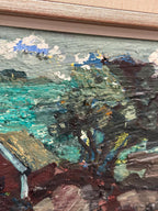 “Coastal Village” by Bertil Wahlberg
