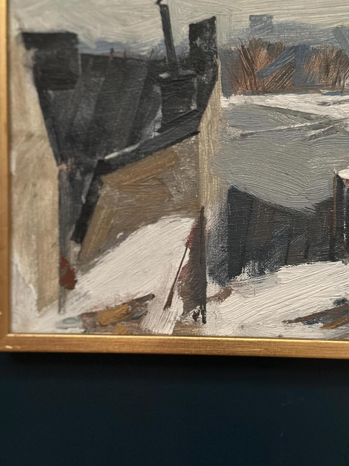 “Rooftops” by Adrian van Arkel (1924–2006)