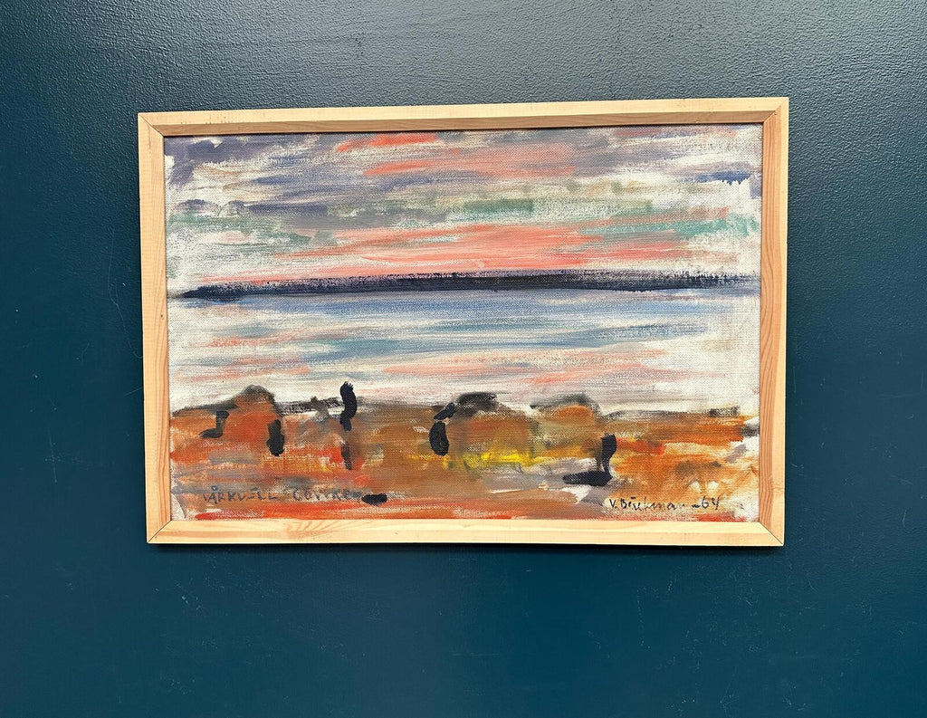 “Vårkväll i Göviken” by Vidar Bäckman