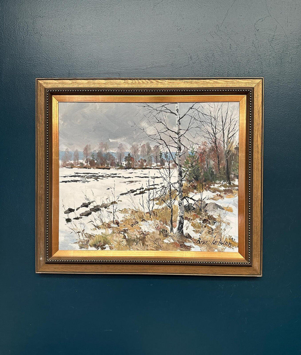 “Landscape” by Gösta Bruno Karlsson (1927–2020)