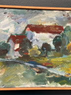 “Cottage and Trees” by Folke Björnfot