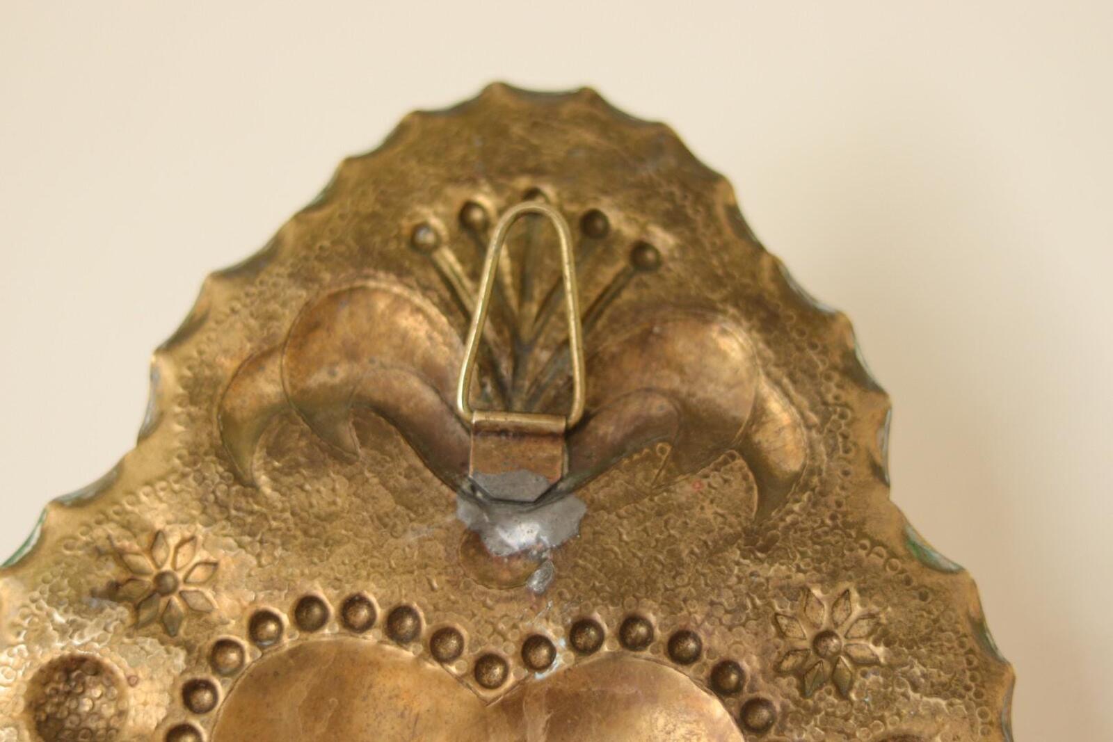Pair Of Mid Century Swedish Brass Sconces