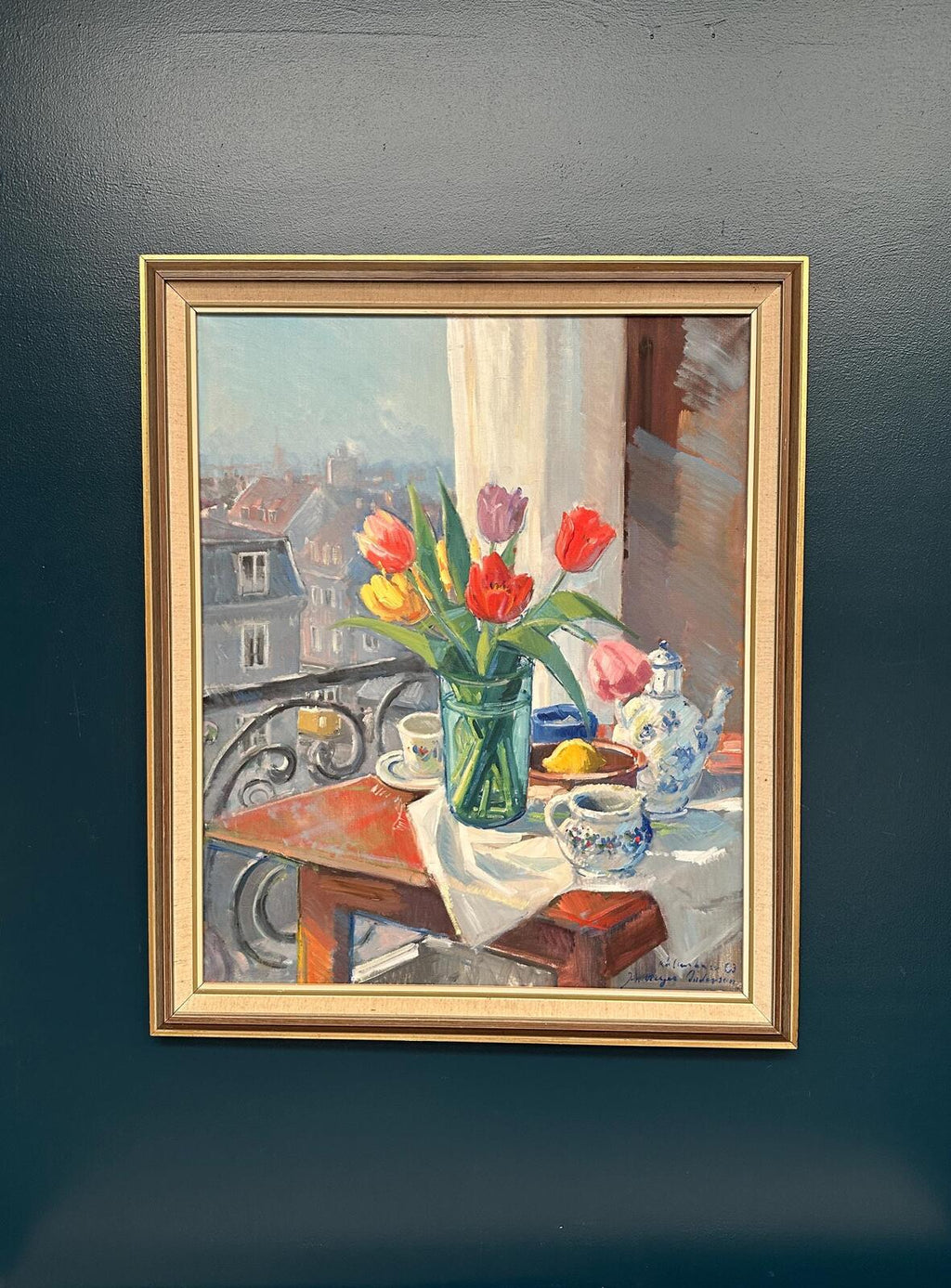 Quiet Morning in Paris by Johannes Meyer Andersen