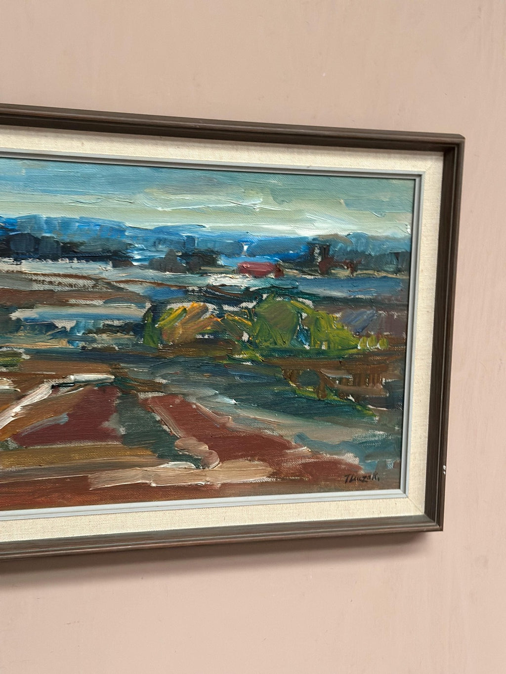 “Landscape” by Jerzy Luczak‑Szewczyk (1923–1975)