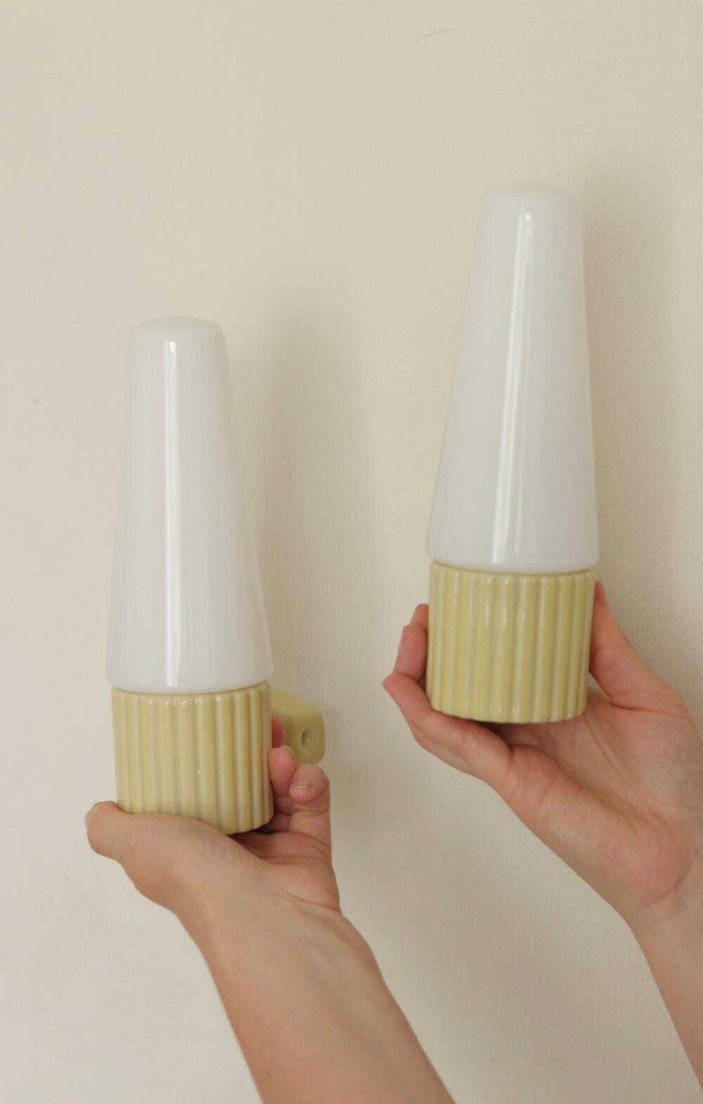Pair of Swedish Wall lamps designed by SIGVARD BERNADOTTE for IFÖ