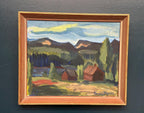 Mountain Landscape by Kerstin Flyckt