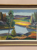 “Natural Landscape” by Frans Rase (1913–1994)
