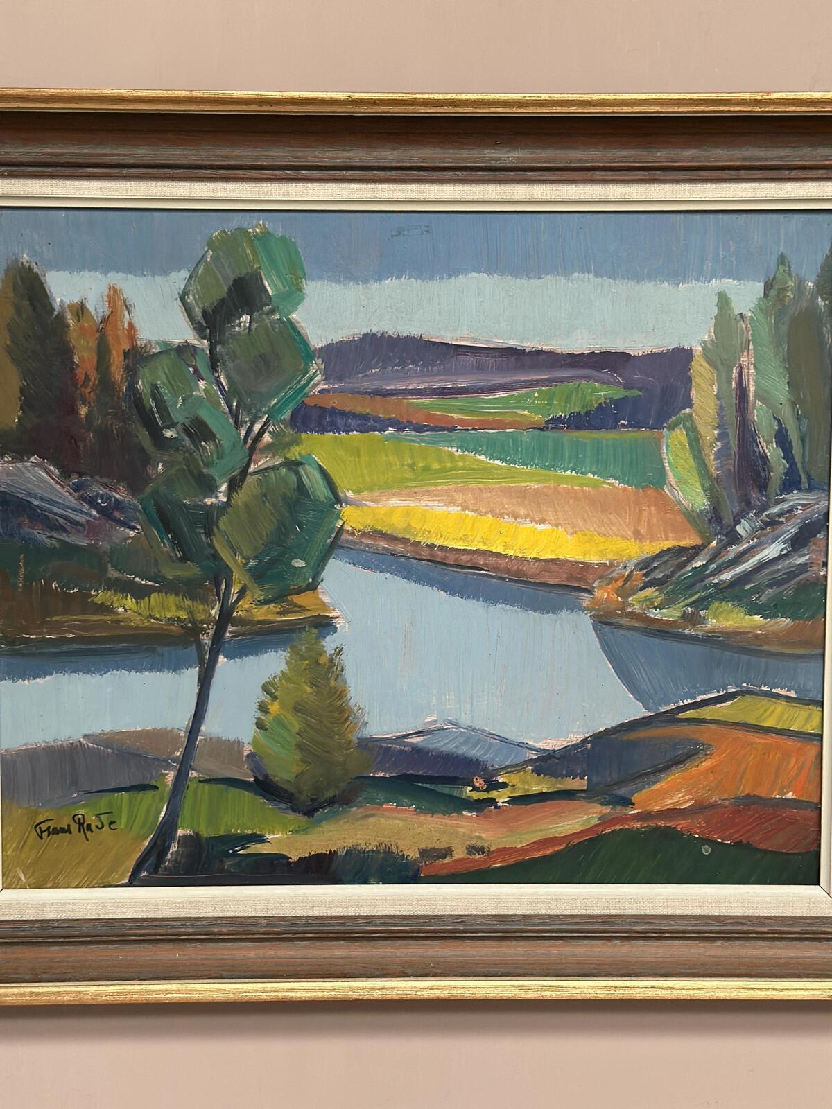 “Natural Landscape” by Frans Rase (1913–1994)