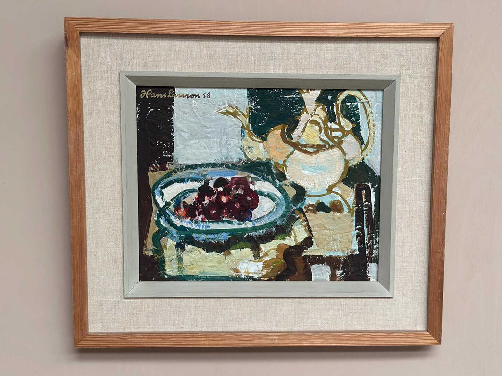 “ Fruits and Teapot” by Hans Larsson