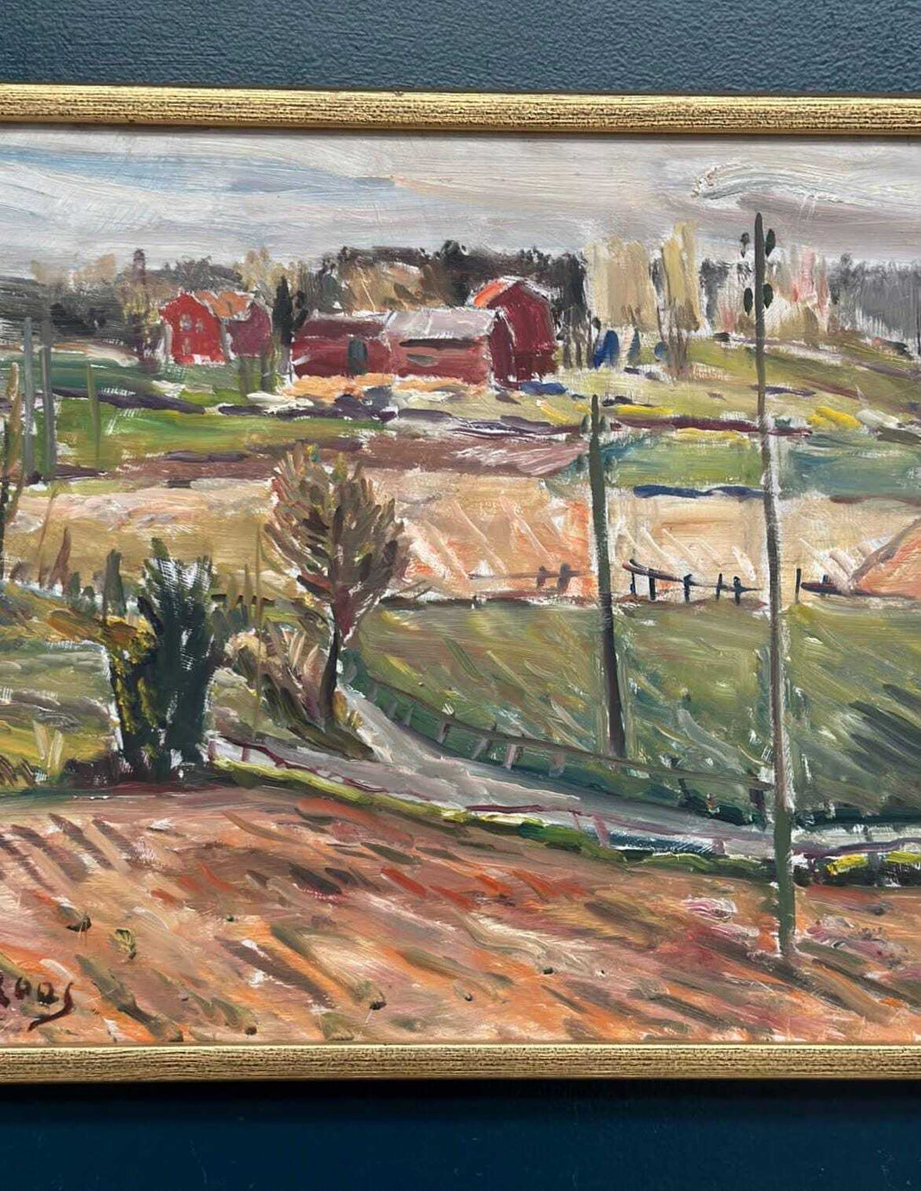 “Landscape” by Alexander Roos (1895–1973)