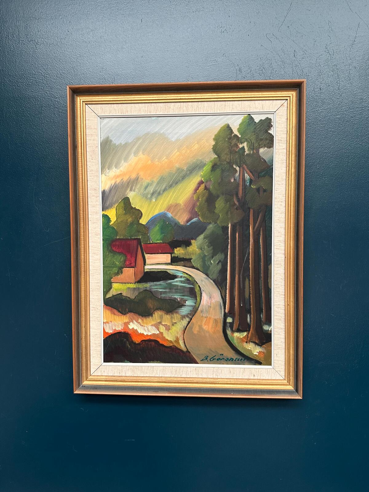 “ Landscape” by Bror Göransson (1914–1984)
