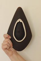 Pair Of Mid Century Danish Ceramic Sconces by Einar Johansen for Søholm Stentøj