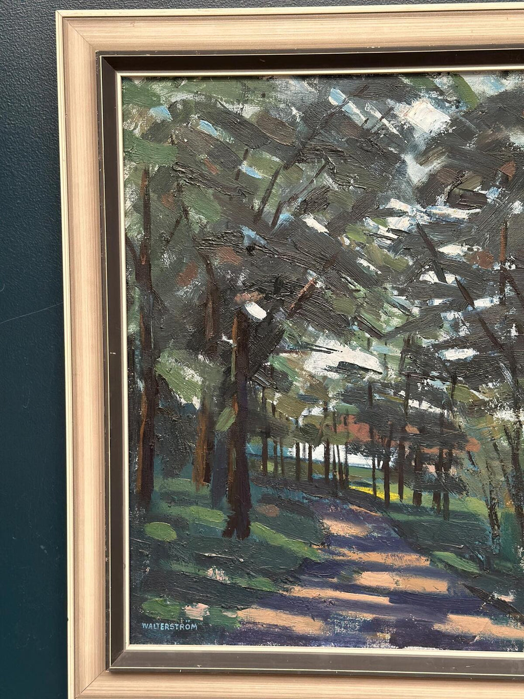 Forest Road III By Ingvar Walterström (1920–1988)
