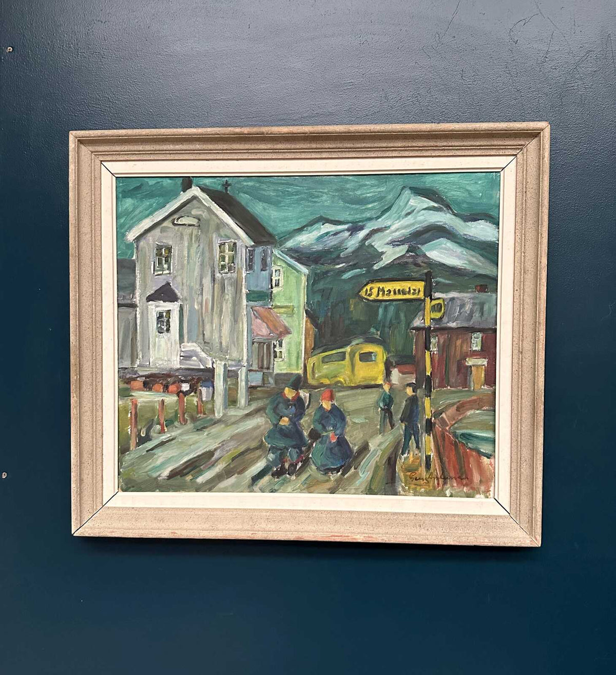 “Figures in the Street” by Georg Andersson