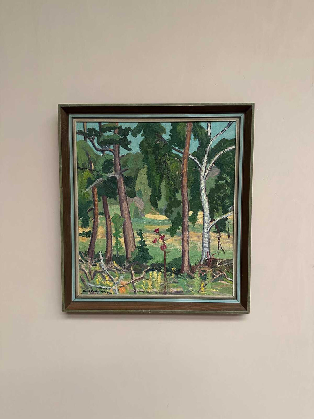 “Forest” by Bertil Lundgren (1900–1979)
