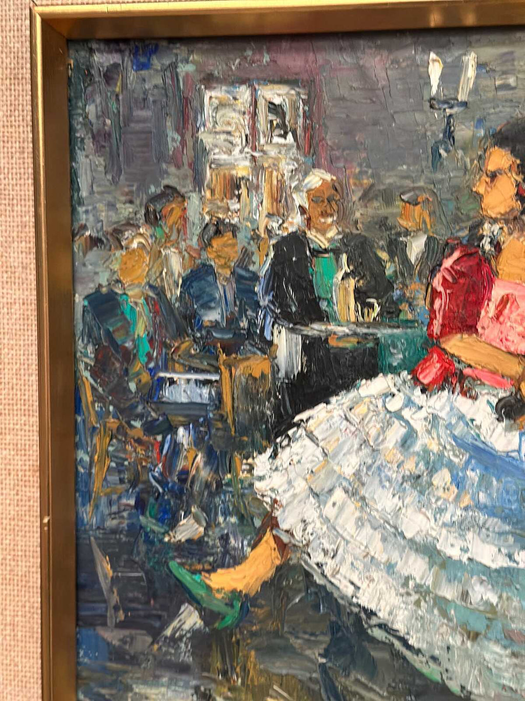 Dancing Couple in Lively Setting