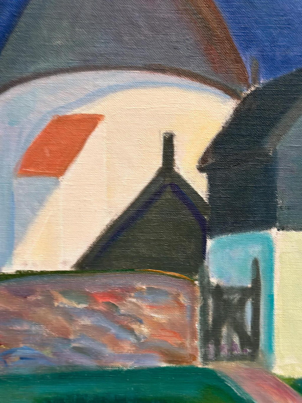 “Round Kyrkby, Bornholm” by Eric Elfvén