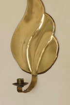 Pair Of Mid Century Swedish Brass Sconces