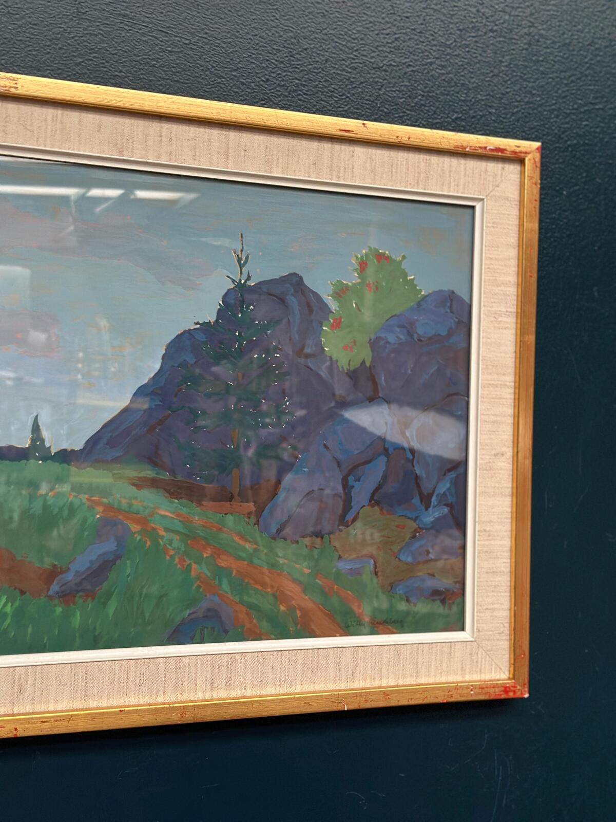 “Landscape” by Willy Lindeberg