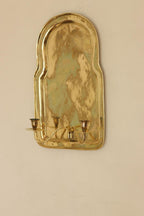Pair Of Mid Century Swedish Brass Sconces