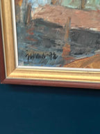 “Badgast och Fiskargubbe” by Fritz Henry Johansson