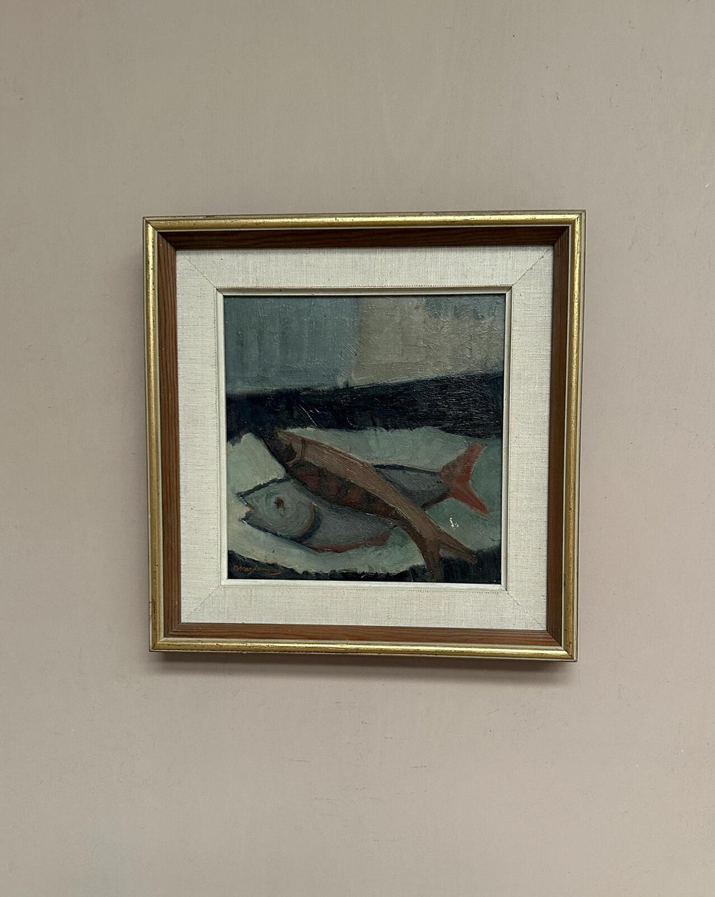 “Still Life with Fish” by Oscar Jonsson