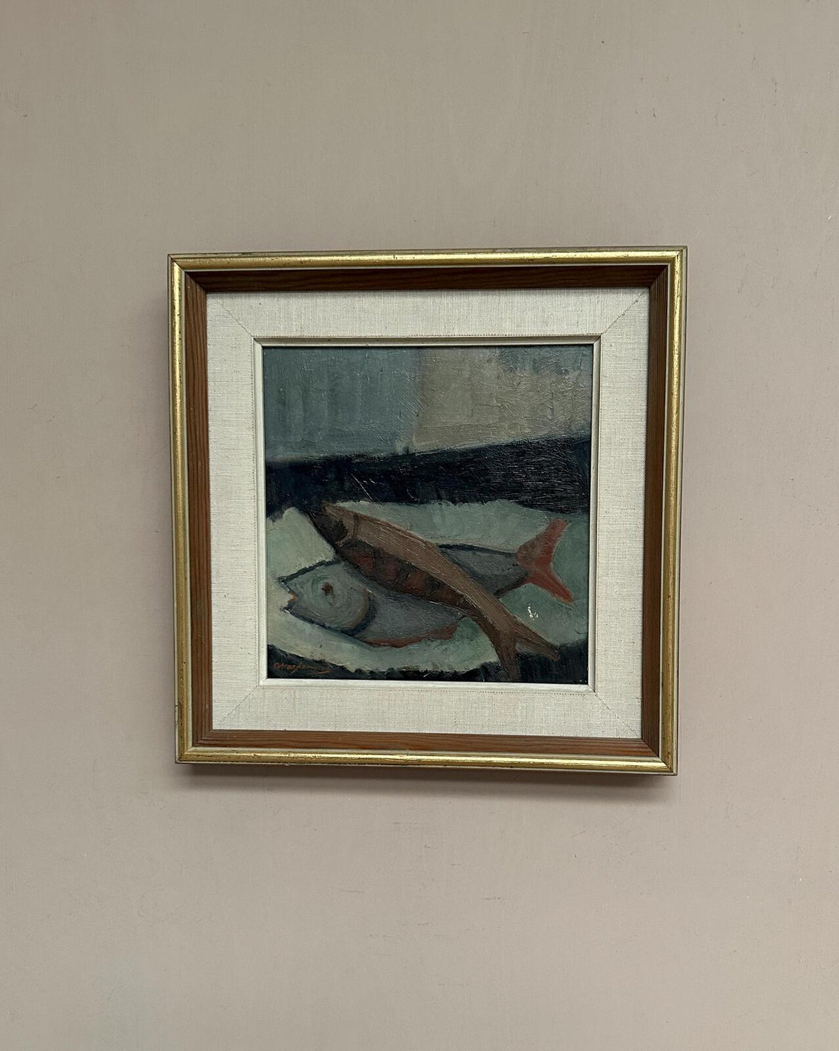 “Still Life with Fish” by Oscar Jonsson
