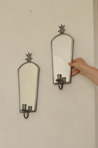 1926's Pair of Early Century Swedish Grace style sconces by  Nils Erik NORDSTRÖMS TENNVERKSTAD