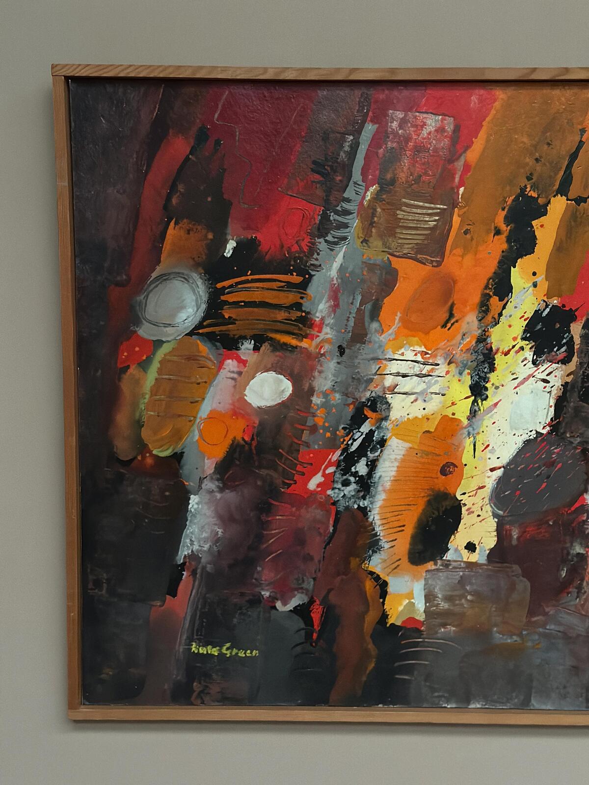 “Composition” by Kulo Green (1913–1972)