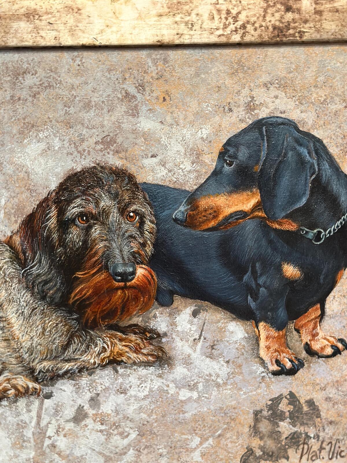“Dachshunds” by Plat. Victor