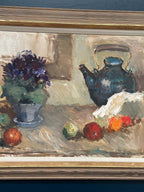 “Still Life with Kettle” by Karl Gustav Strandberg
