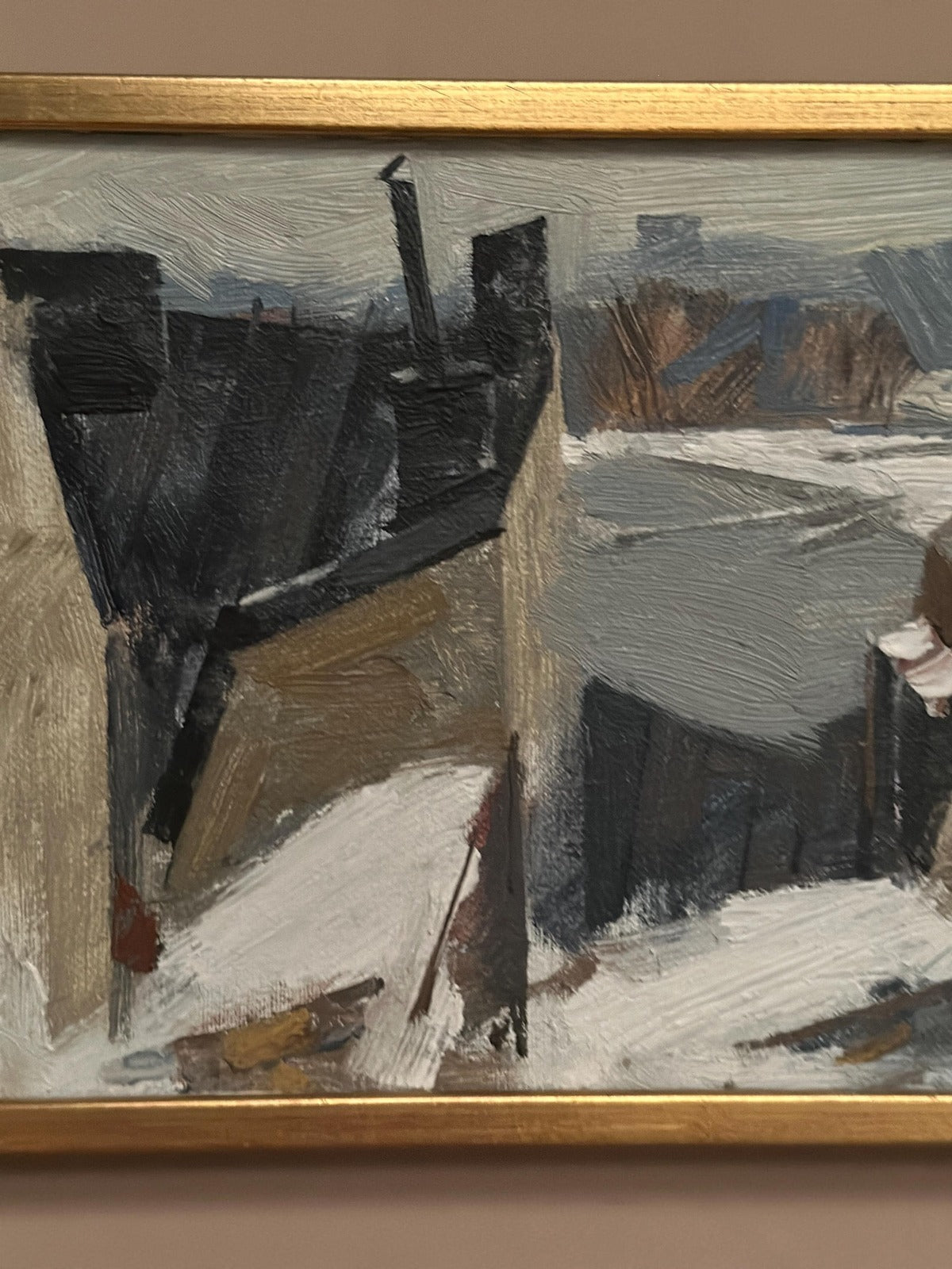 “Rooftops” by Adrian van Arkel (1924–2006)