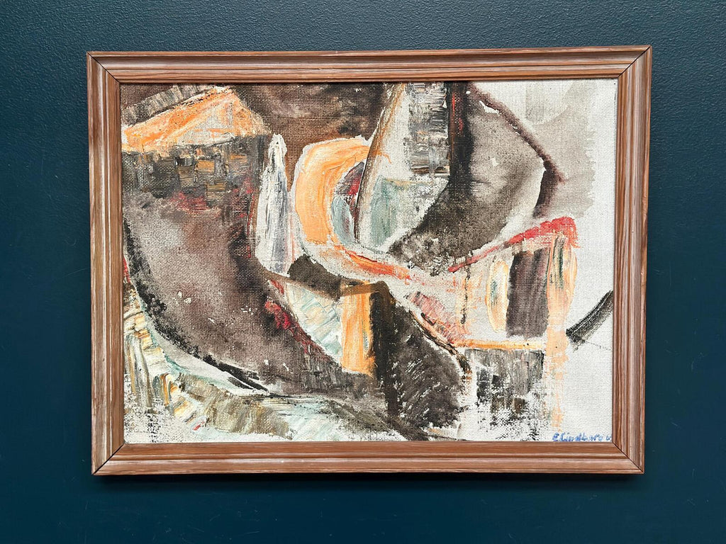 “Abstract Composition” by Eivor Lindberg