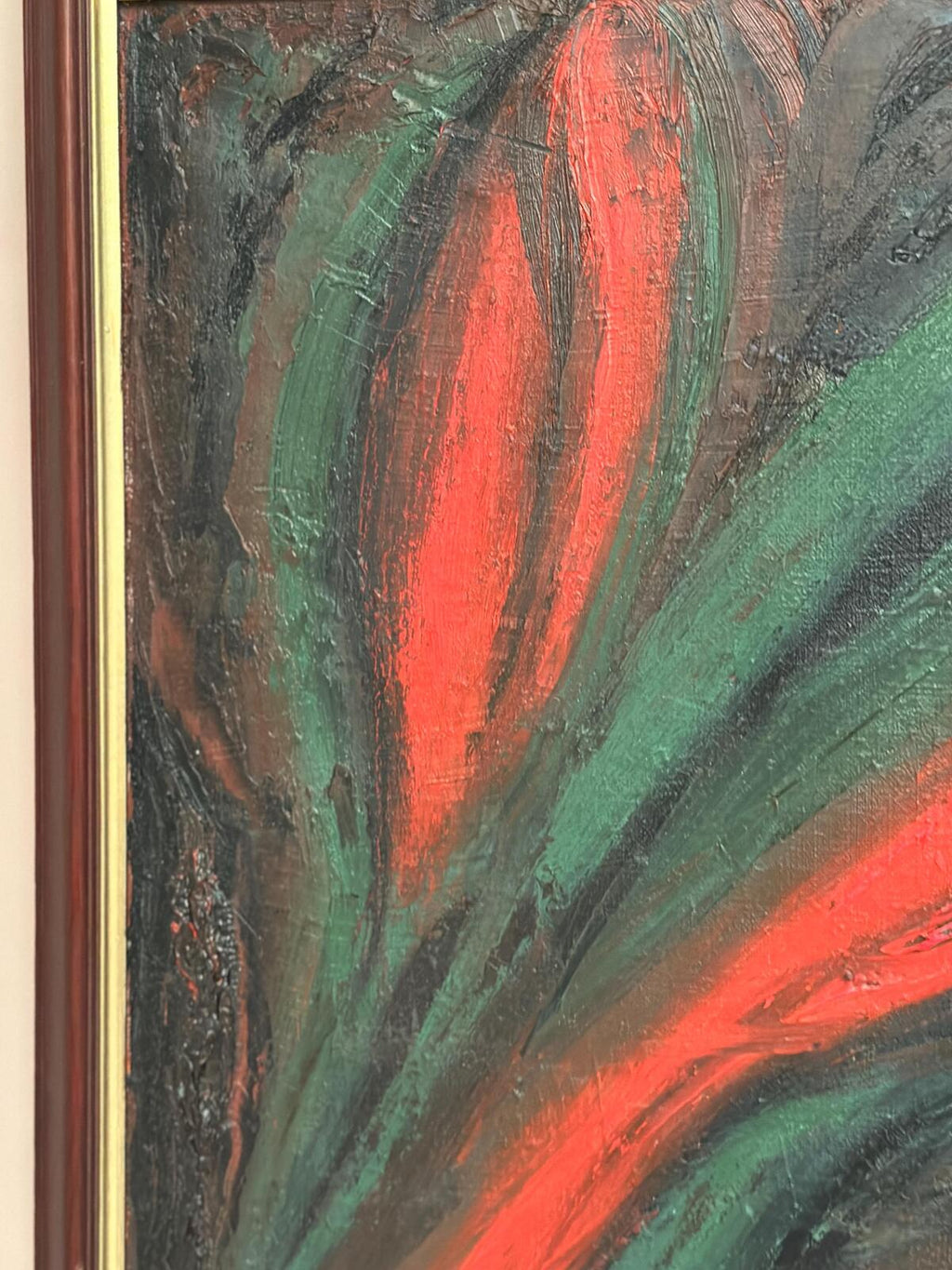 Abstract Expressionist Composition