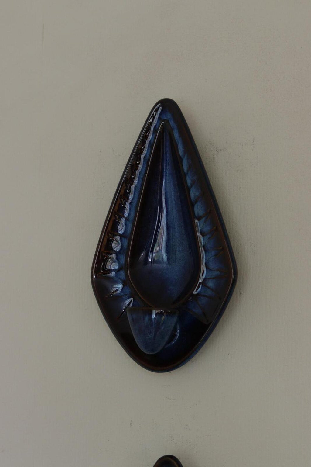 Pair Of Mid Century Danish Ceramic Sconces by Einar Johansen for Søholm Stentøj