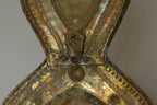 Baroque Style  Mid-Century Brass Swedish Sconces