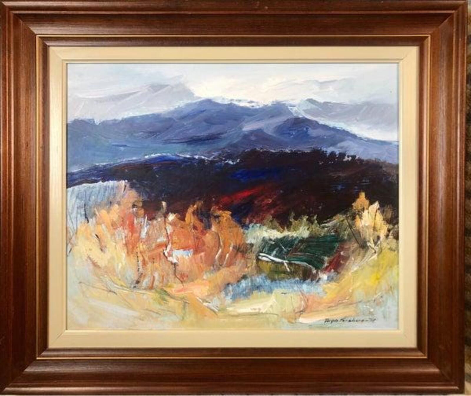 “Autumn Landscape” by Torgny Forsberg
