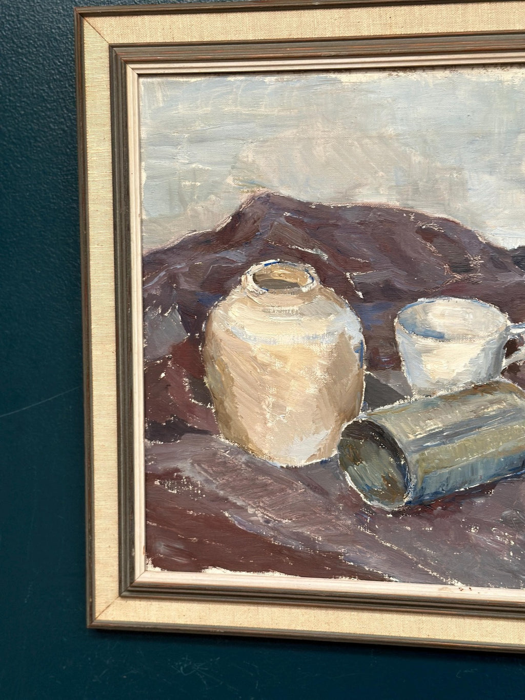 “Still Life with Candlestick” by M. Broquist