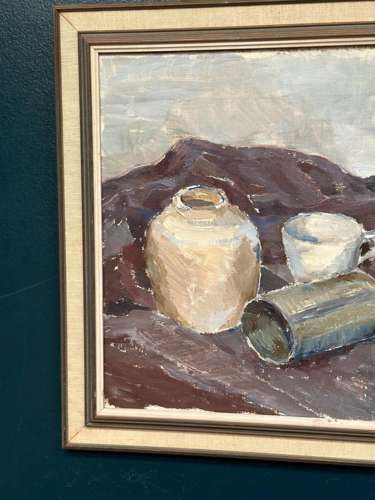 “Still Life with Candlestick” by M. Broquist
