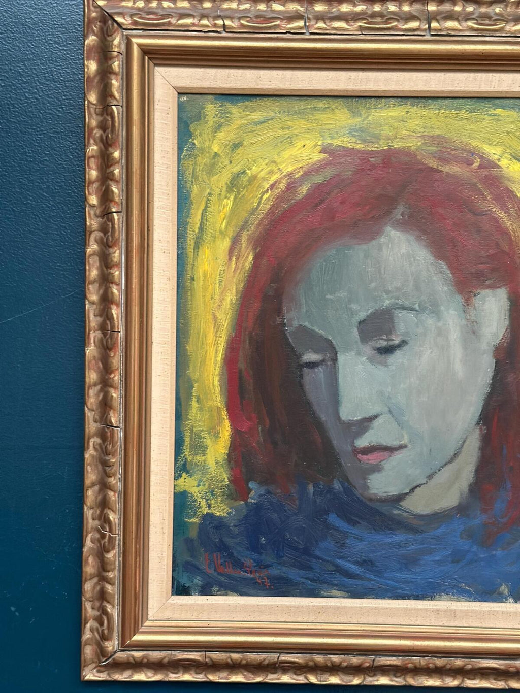 “Woman with Red Hair” by Erik Walter Persson