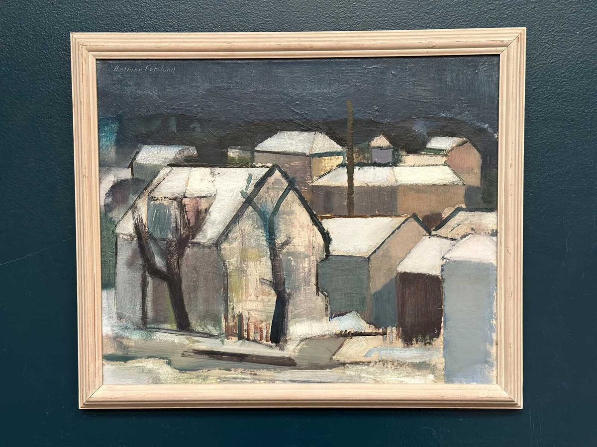 “Winter Night over the City” by Helmer Forslund